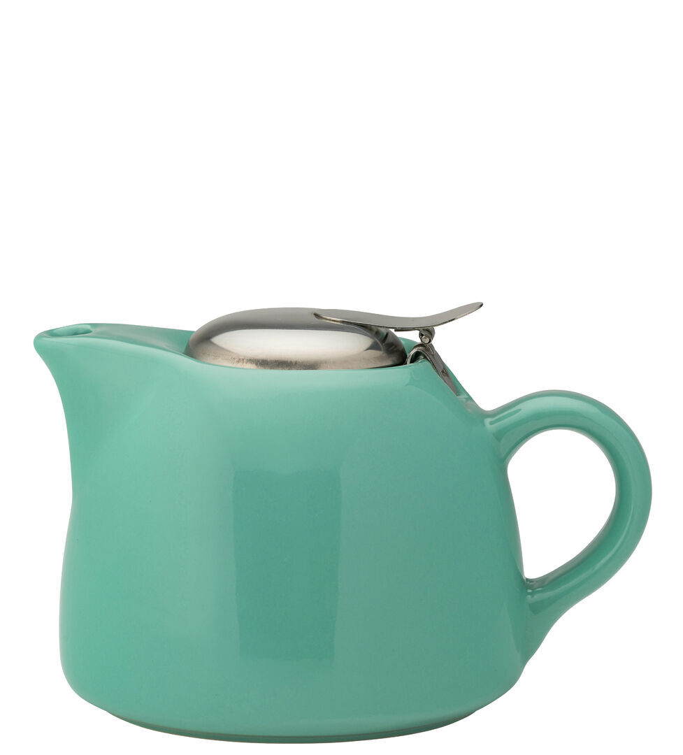 Teapot Green Porcelain Barista Tea Serving Dishwasher Safe 15Oz (45Cl) Pack Of 6