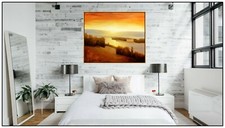 Andrew Skorut Original Oil Painting On Canvas Large Signed Landscape Framed Art