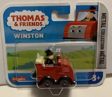 Thomas And Friends WINSTON Metal Collection Push Along Train Car NEW