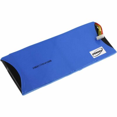 Akku für Crestron TPMC-8X WiFi 7,4V 2000mAh/14,8Wh Li-Ion Blau