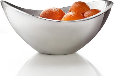 Nambé Butterfly Bowl, 9-Inch Serving Dish -Sculptural Metal