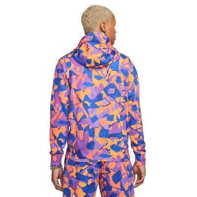Nike Club Fleece Vivid Purple/Royal DX0791-551 Men French Nike Club Fleece Vivid Purple/Royal DX0791-551 Men French