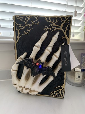 Tkmaxx Homesense Halloween RIESIGER Zauber Magie AUFLEUCHTEN Buch Hexe Requisite Ornament