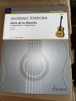 Airs de la Mancha Sheet Music Five Original Pieces for Guitar NEW 049010775
