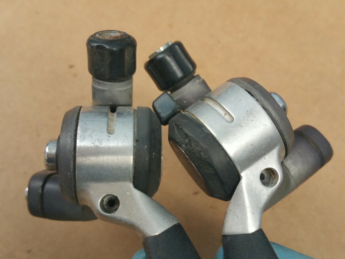 Vintage Shimano Deore XT 3x6 Mountain Bike Thumb Shifters SL-M730