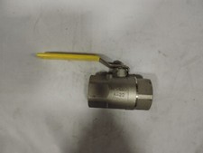 APOLLO 39910801 2" Ball Valve, 1500 PSIG WOG, 2PC ALLOY20 Body, Threaded Ends