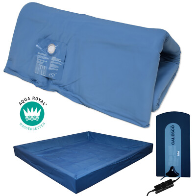 Softside Wasserbett Wasserkern & Sicherheitswanne & Calesco Heizung PTC Mono UNO