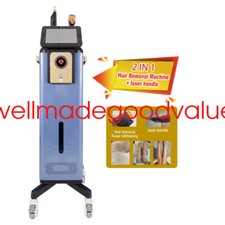 2 in 1 755/808/1064nm Diode Laser Skin Rejuvenation Hair Removal Machine 1200W