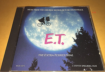 ET CD soundtrack early press John Williams Steven Spielberg E.T. MCAD-31073