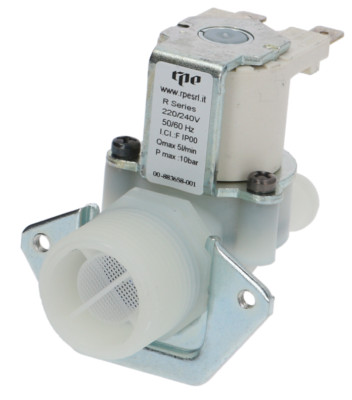 MAGNETVENTIL 1-FACH GERADE 230V SPÜLMASCHINE HOBART AM900-10N AMX-10HL AMXR-900