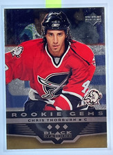 2005-06 Upper Deck Black Diamond Rookie Gems Chris Thorburn #218 Rookie RC