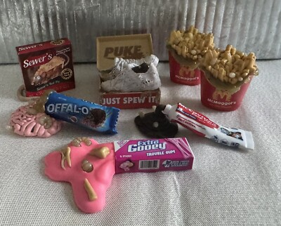 ZURU 5 SURPRISE MEGA GROSS MINIS LOT OF 7 Puke McCavities McMaggots Offal-o