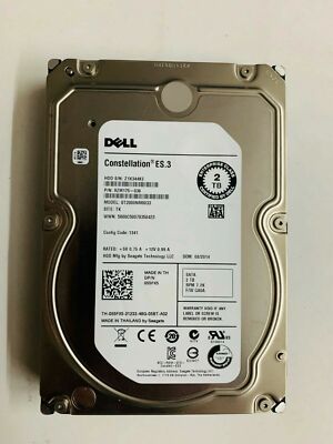 NewDell Constellation ES.3 2TB Hard Drive SATA 6Gbps 7.2k 3.5'' ST2000NM0033 HDD