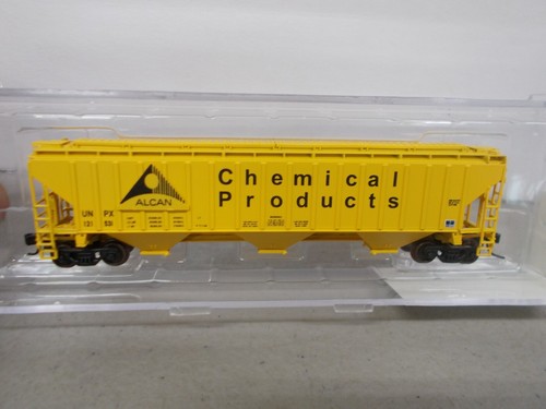 INTERMOUNTAIN ~ ALCAN CHEMICAL PRODUCTS COCHE TOLVA 3 BAHÍAS # 121531 ~ ESCALA N | Zustand: New