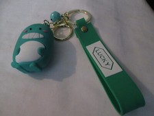 CARTOON DINOSAUR SILICONE WRISTLET KEYCHAIN