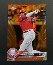 2018 Topps Chrome - Aaron Altherr #170 Philadelphia Phillies - Orange /25