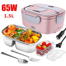 110V Loncheras Electrica Para Comida Calentar El Almuerzo Caliente Trabajo Carro