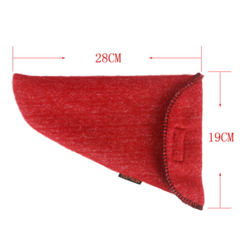 TOURBON gestrickte Pistolensocken Aufbewahrungstasche Schießen weiche Pistole Abdeckung Tasche 5 Farben - Bild 32 von 35