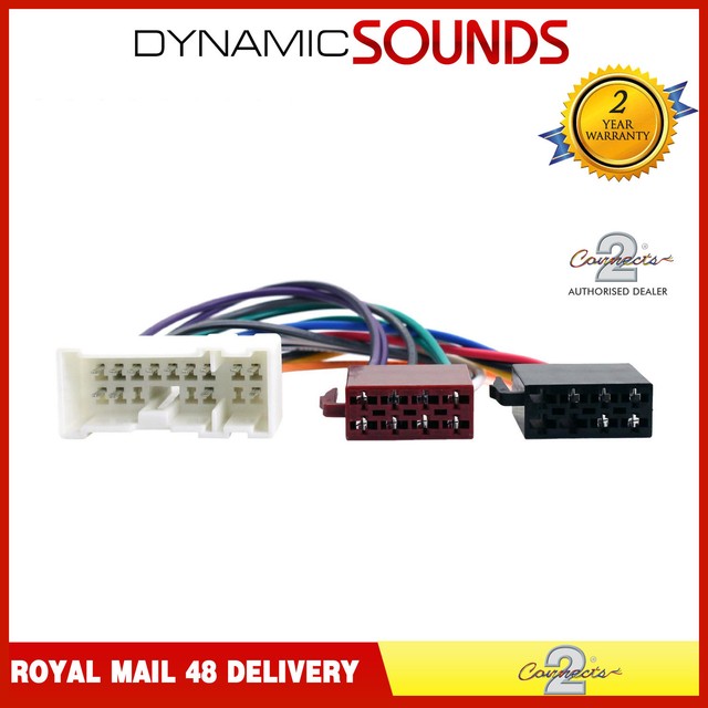 Nissan MICRA 2000 to 2004 ISO Lean Harness Adaptor Wiring Lead Stereo