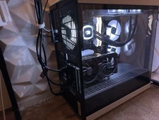 Ibuypower Gaming Pc 2T ssd nvidia Gforce 4060ti case color white 