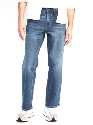 OLD NAVY Loose Waist, Thigh & Leg Jeans 100% Cotton Men's 32X32 Blue Denim