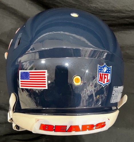 Chicago Bears Riddell Speed Full Size Football Helm!! WOW - Bild 4 von 5