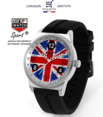 Herrenuhr GT WATCH SPORT AUTO F1 UK Silikon Quarz Qualität Mode