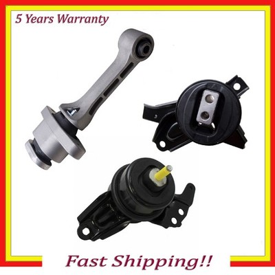 Engine Motor & Trans Mount Motorking For 2011-2015 Kia Optima 2.4L Set 3Pcs