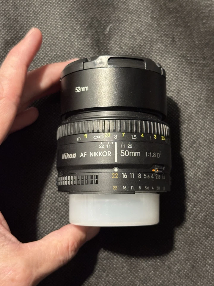尼康 AF 尼克尔 50 毫米 f/1.8 Prime 镜头 状况完好 — 第 4/4 张图片
