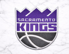 SACRAMENTO KINGS NFL EMBROIDERED IRON/SEW ON PATCH 3"X3" FREE SHIPPING/TRACKING