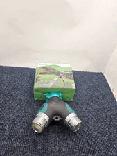 LUCDNC Outdoor Faucet and Garden 2 Way Heavy Duty Hose Splitter