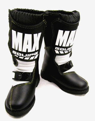 Motocross Offroad Stiefel Motorrad Enduro Kinder Jugend Max Equipe schwarz weiß