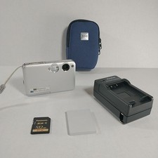 Nikon Coolpix S1 5.1MP 3x Digital Camera SD Card Charger Battery Case Tested