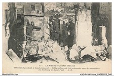 AXOP4-0418-MILITARY - The Great War 1914-15 - Soisso,s during the bombing