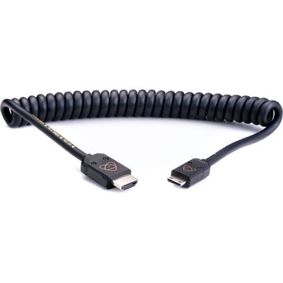 Atomos AtomFLEX Coiled Mini-HDMI to HDMI Cable (16 to 32'')