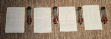 Matched Quad SED EL34 6CA7 WINGED C SED Svetlana Tubes / Amplitrex Tested