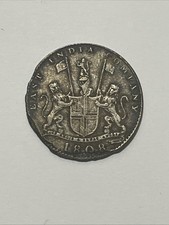 1808 East India Company X Ten Cash Admiral Gardner Shipwreck Coin No COA, KM#319
