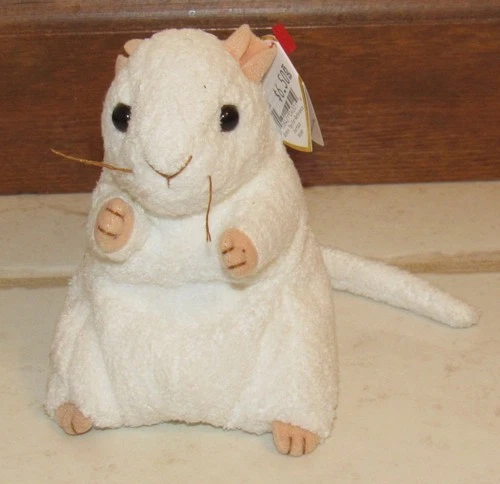 Vintage TY Beanie Babies 2000 Cheezer the Mouse New with Mint Tags