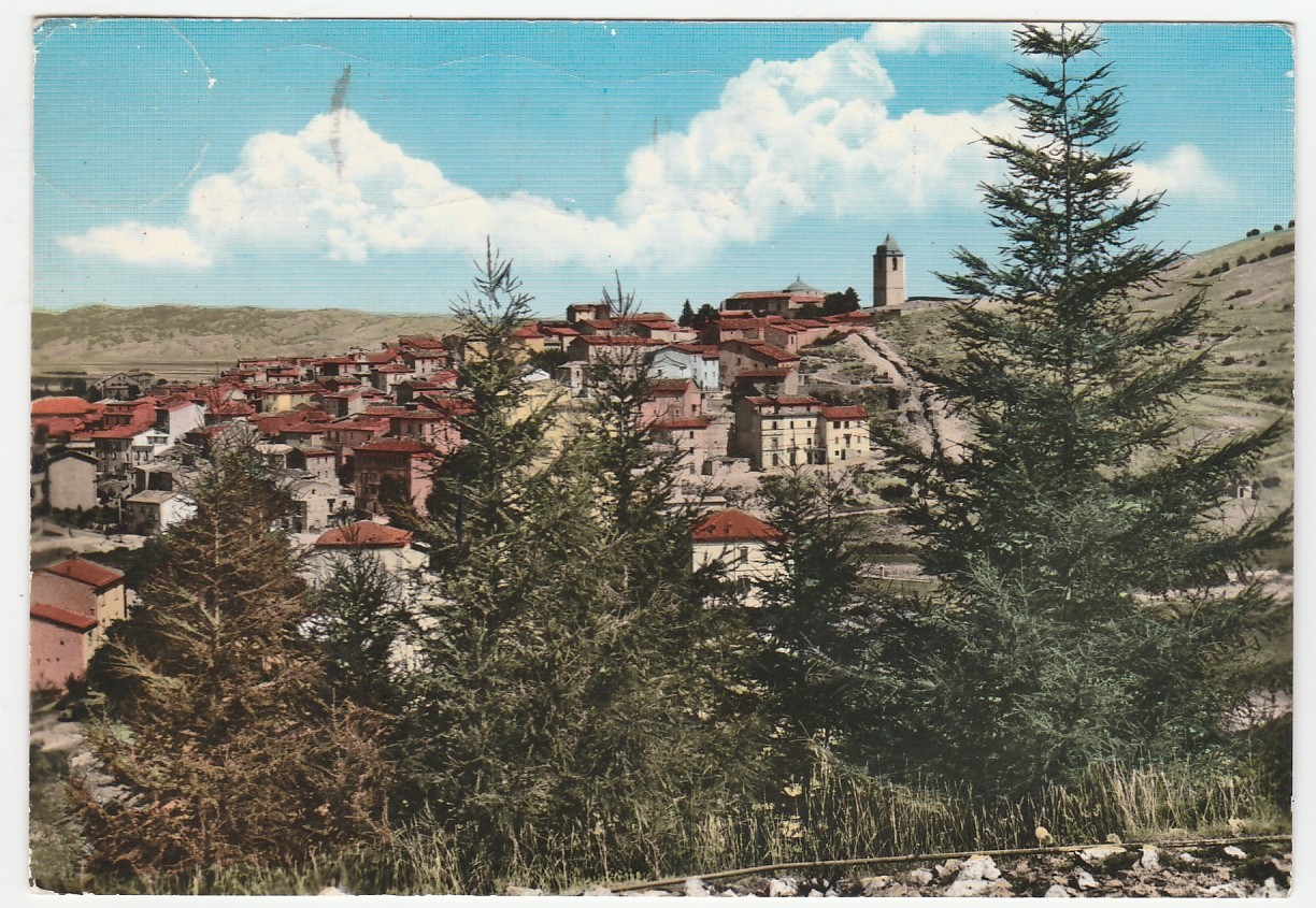 ROCCA DI MEZZO - L'AQUILA - PANORAMA - VIAGG. 1961 -43902-