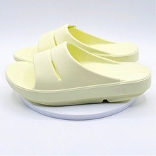 OOFOS Ooahh Slide Sandal Size 8 Womens / 6 Mens Mello Yellow Recovery NEW AL1100