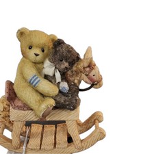 Cherished Teddies HOMER And FRIEND "Adventure Is Just Around The Corner" 662046