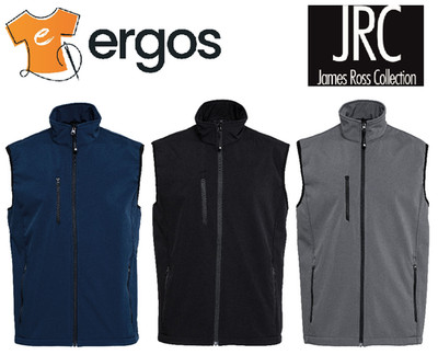 JRC Weste SAVOIA Softshell Stretch Wasserdicht Atmungsaktiv Innen Fleece