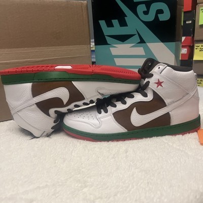 Nike Dunk SB High Men's California State Flag Shoes Pecan, SZ 13 DS OG All
