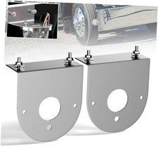 L-Shape Watermelon Light Mounting Brackets, 304 Stainless Steel Mirror 2-Pack