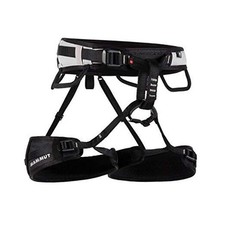 Mammut Ophir 3 Slide Climbing Harness for Men &ndash; Adjustable, Medium Black/Marble