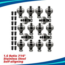 Self-aligning Roller Rocker Arms Set For Chevy Small Block Gen I 1.6ratio 716