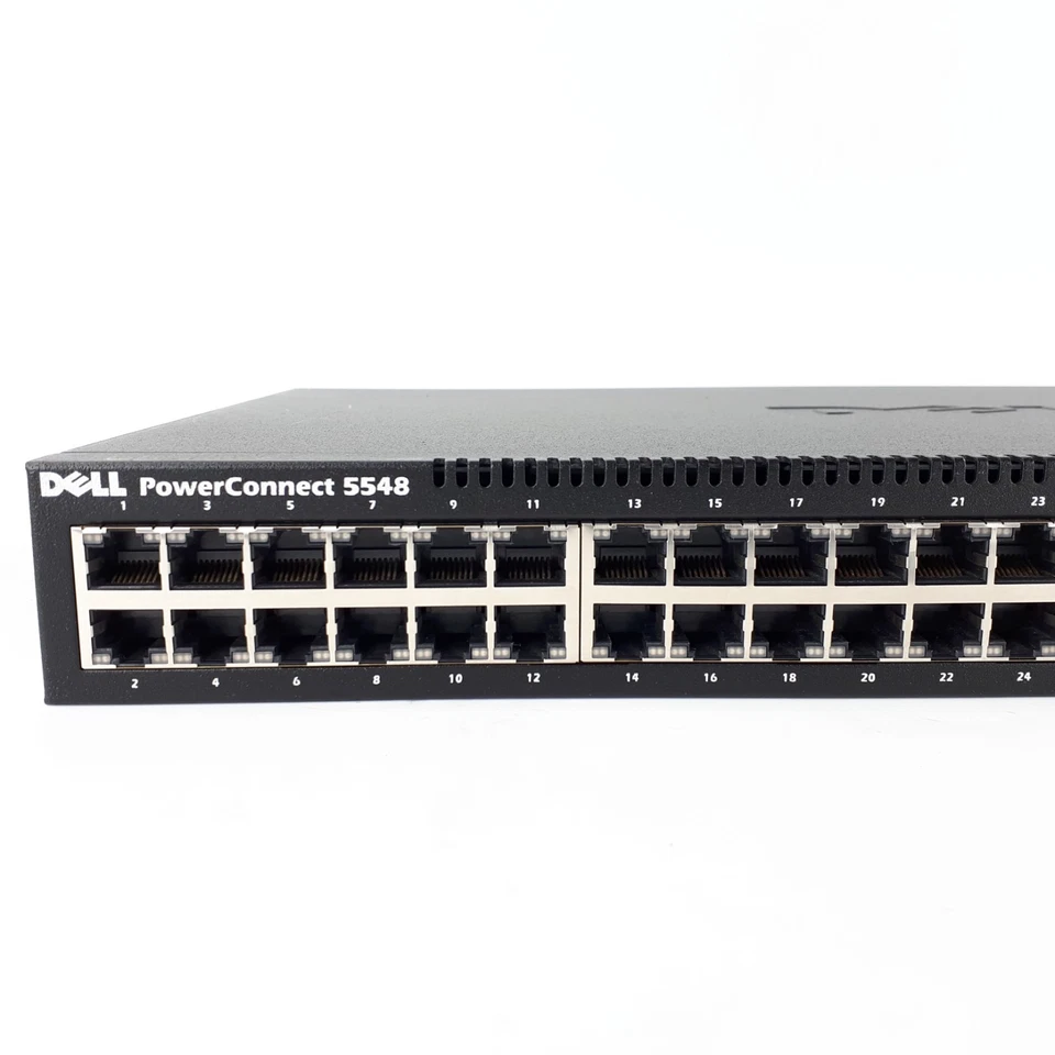 Dell PowerConnect 5548 0FXP1R 48 Port Ethernet Network Switch 2 HMDI SFP+ Ports - Image 4 of 4