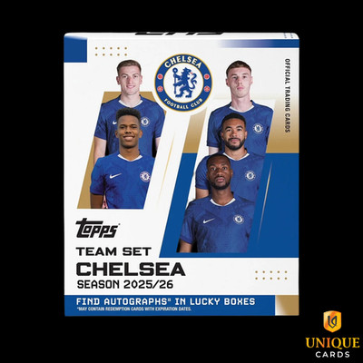 Topps Chelsea Team Set 2025/26 BOX SEALED NEU