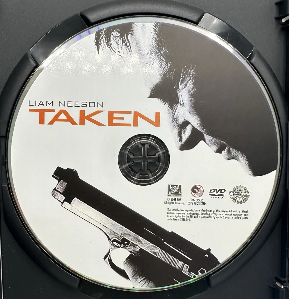 Taken DVD Widescreen Extended Cut Liam Neeson Maggie Grace Jon Gries 2009 - Image 3 of 3