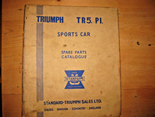 ORIGINAL TRIUMPH TR5 PI SPARE PARTS CATALOGUE